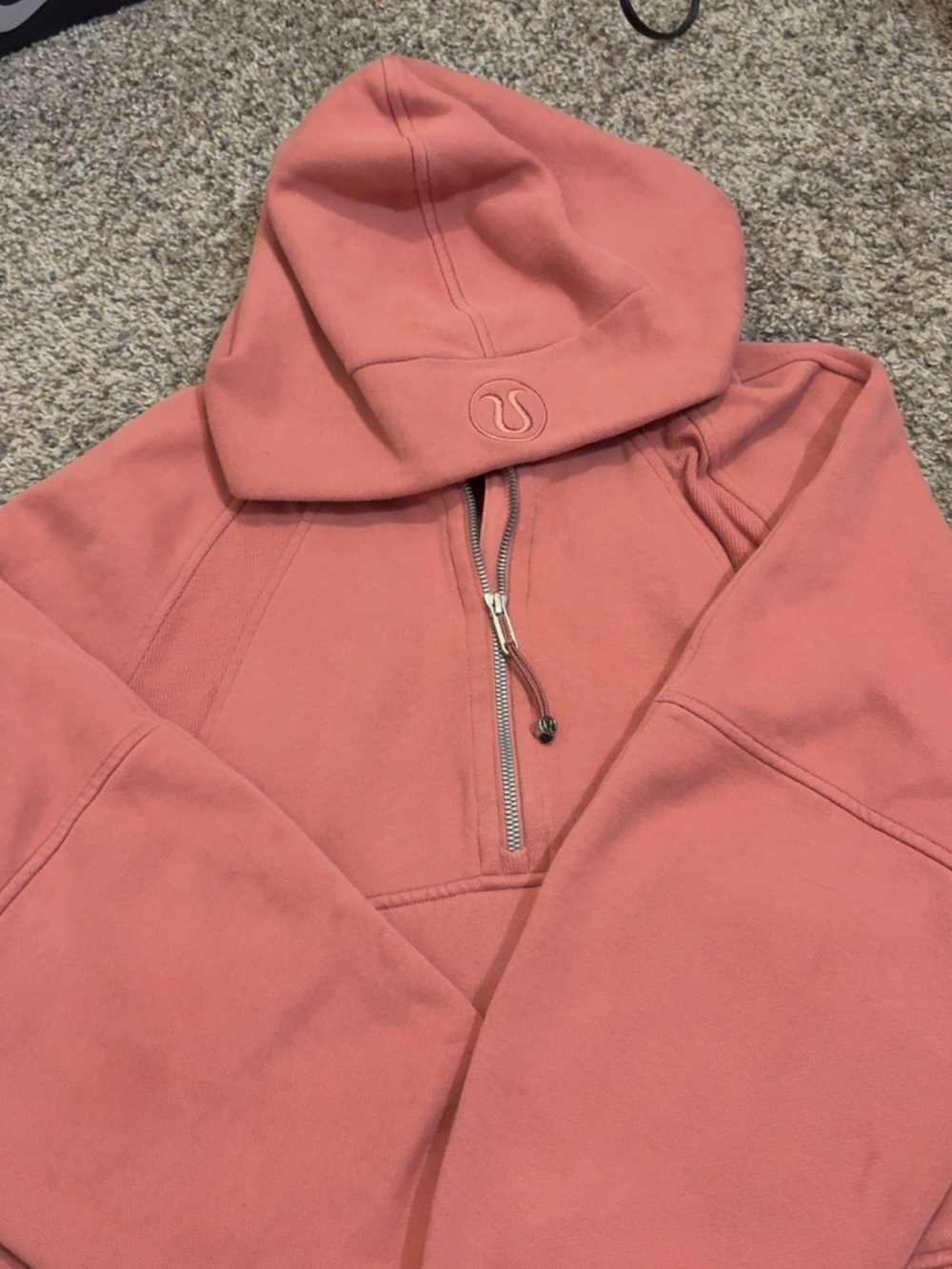 lululemon athletica Dusty Rose Half-Zip Hoodie